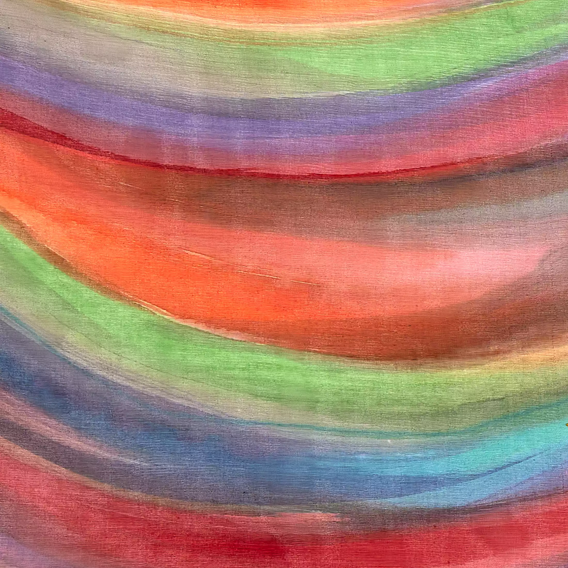 Un dettaglio del dipinto della stola da donna in seta dipinta a mano “Butterfly” è un foulard di Fosca's Batik